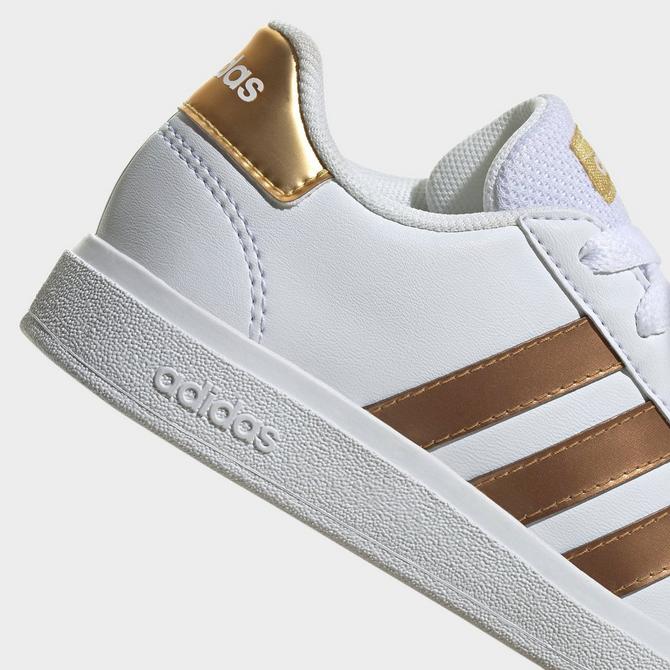 Little Kids' adidas Grand Court 2.0 Casual Shoes Finish Line