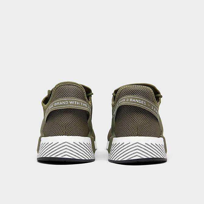 Left view of Men's adidas Originals NMD R1 V2 Casual Shoes in Focus Olive/White/Black Click to zoom