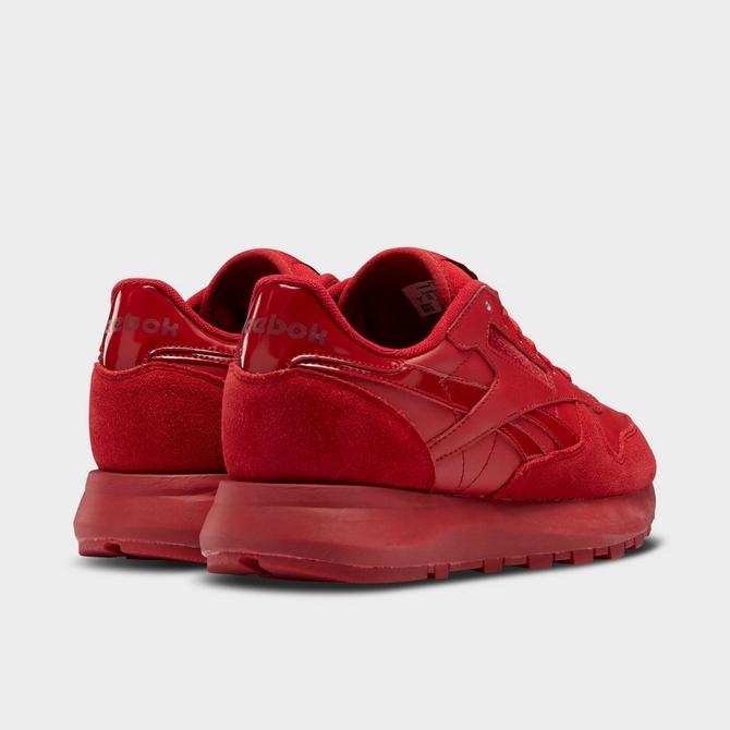 Reebok classic cheap leather womens red