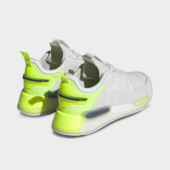 Adidas u path run highlighter yellow hotsell y white shoes