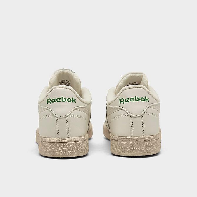 Left view of Big Kids' Reebok Classics Club C Casual Shoes in Chalk Click to zoom
