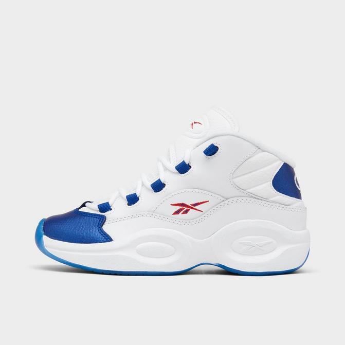 Little Kids' Reebok Question Mid Basketball Shoes | Finish Line