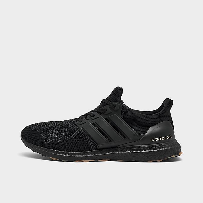 Right view of Men's adidas UltraBOOST 1.0 DNA Running Shoes in Core Black/Black/Gum Click to zoom