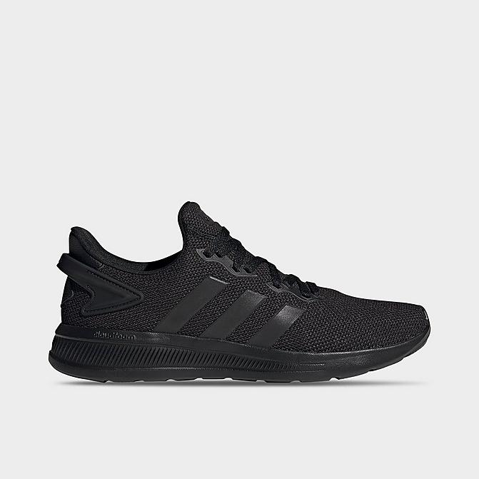 Right view of Men's adidas Lite Racer BYD 2.0 Casual Shoes in Black/Black/Black Click to zoom