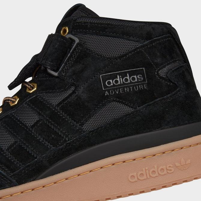 Adidas Originals Forum Mid Sneakers in Light Brown