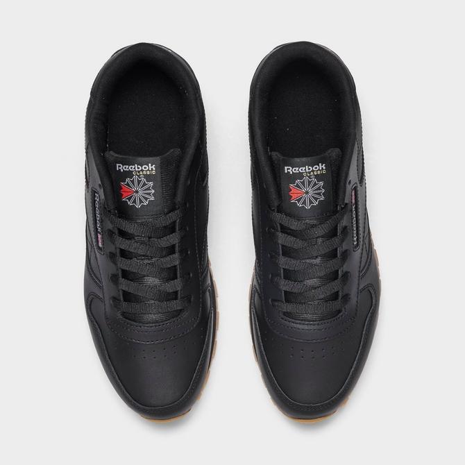 Reebok Classic Leather Casual Sneakers From Finish Line in Black