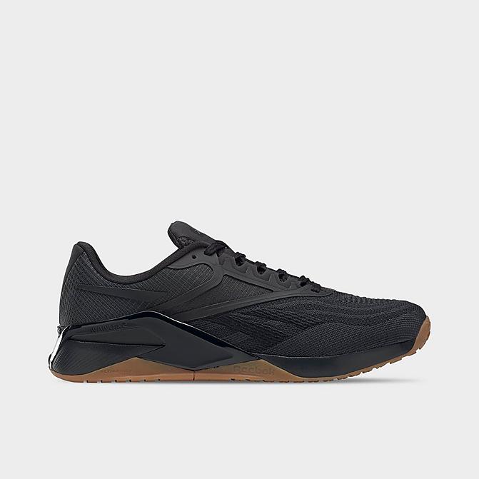 Right view of Men's Reebok Nano X2 Training Shoes in Core Black/Pure Grey 8/Reebok Rubber Gum-03 Click to zoom