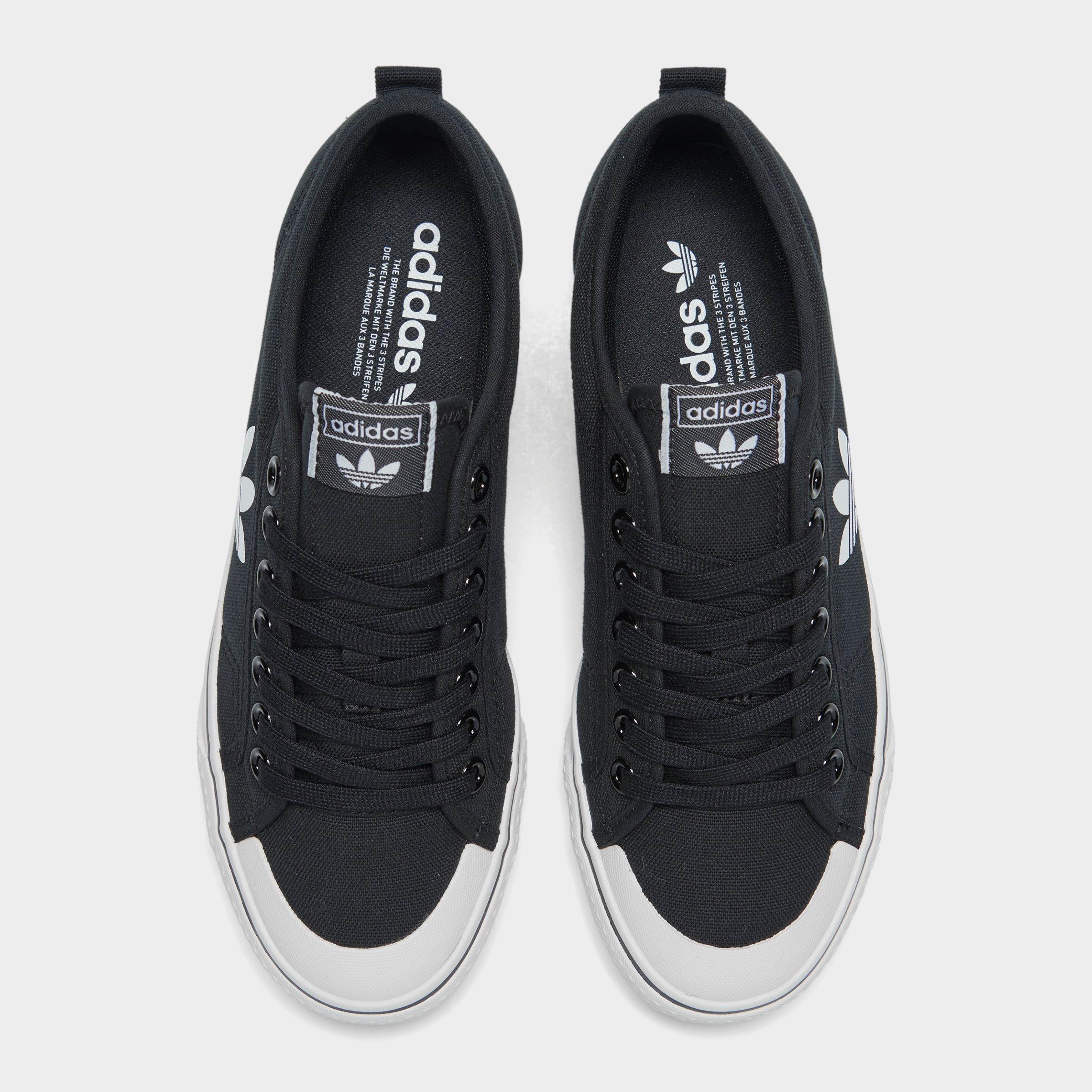 women's adidas originals nizza trefoil casual shoes