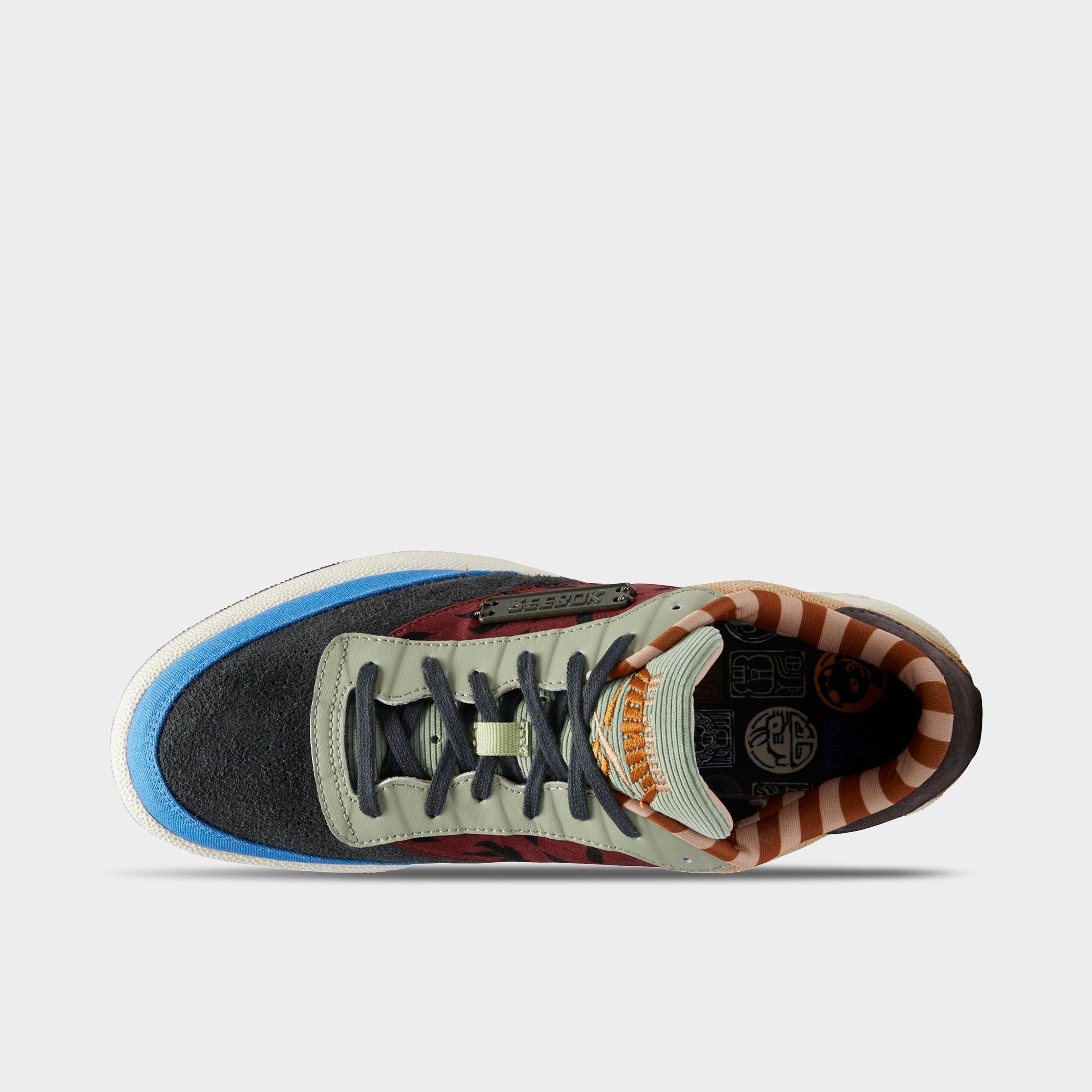 Reebok X Kung Fu Panda Club C 85 Casual Shoes Finish Line