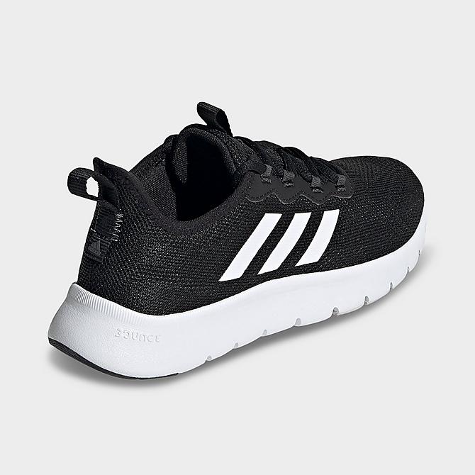 Left view of Women's adidas Nario Move Running Shoes in Core Black/Cloud White/Grey Click to zoom