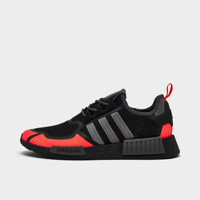 adidas NMD R1 ‘Core Black / Solar Red’ .00 Free Shipping