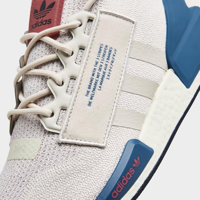 Mens adidas NMD R1 Athletic Shoe - Off White / Sand