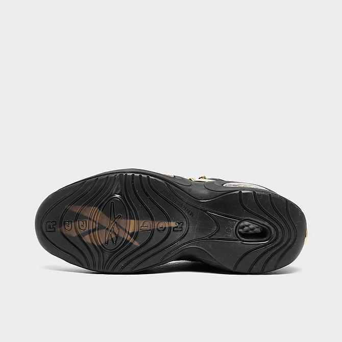 Bottom view of Men's Reebok Question Mid Basketball Shoes Click to zoom