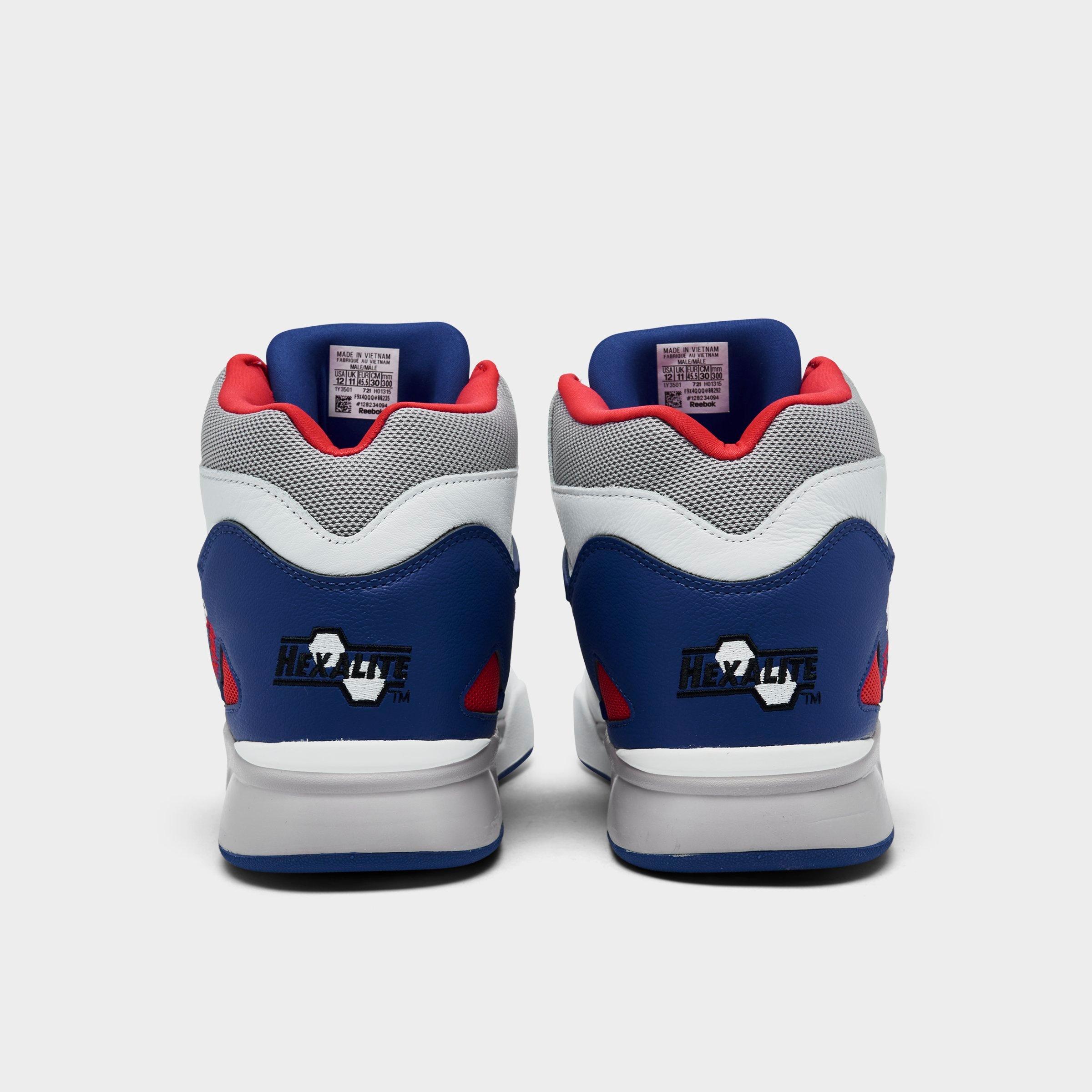 reebok pumps 90s mens blue