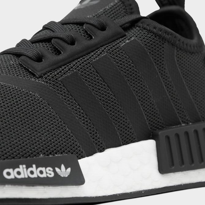 Adidas Men's NMD_R1 Primeblue Shoes Black White / 9