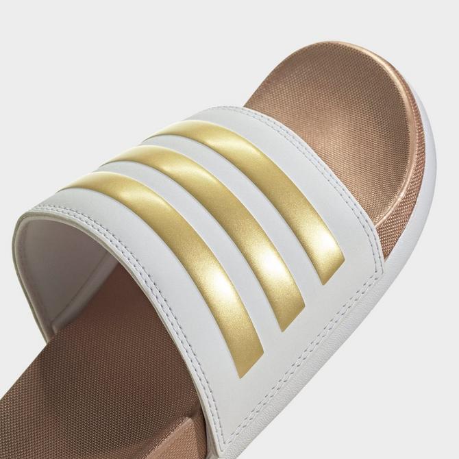 Women s adidas adilette Comfort Slide Sandals Finish Line