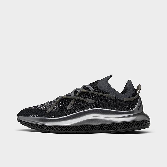 Right view of Men's adidas 4D Fusio Running Shoes in Core Black/Silver Metallic/Carbon Click to zoom