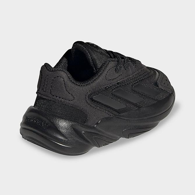Left view of Kids' Toddler adidas Originals Ozelia Casual Shoes in Core Black/Core Black/Core Black Click to zoom