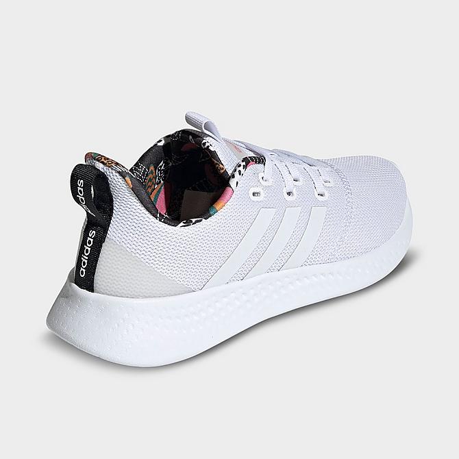Left view of Women's adidas Puremotion Casual Shoes in White/White/Rose Tone Click to zoom