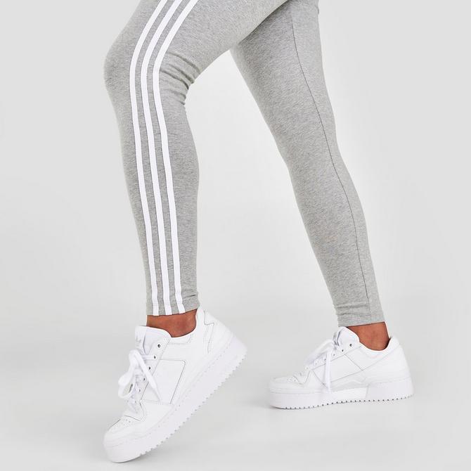 3 Stripes Leggings - Medium Grey Heather