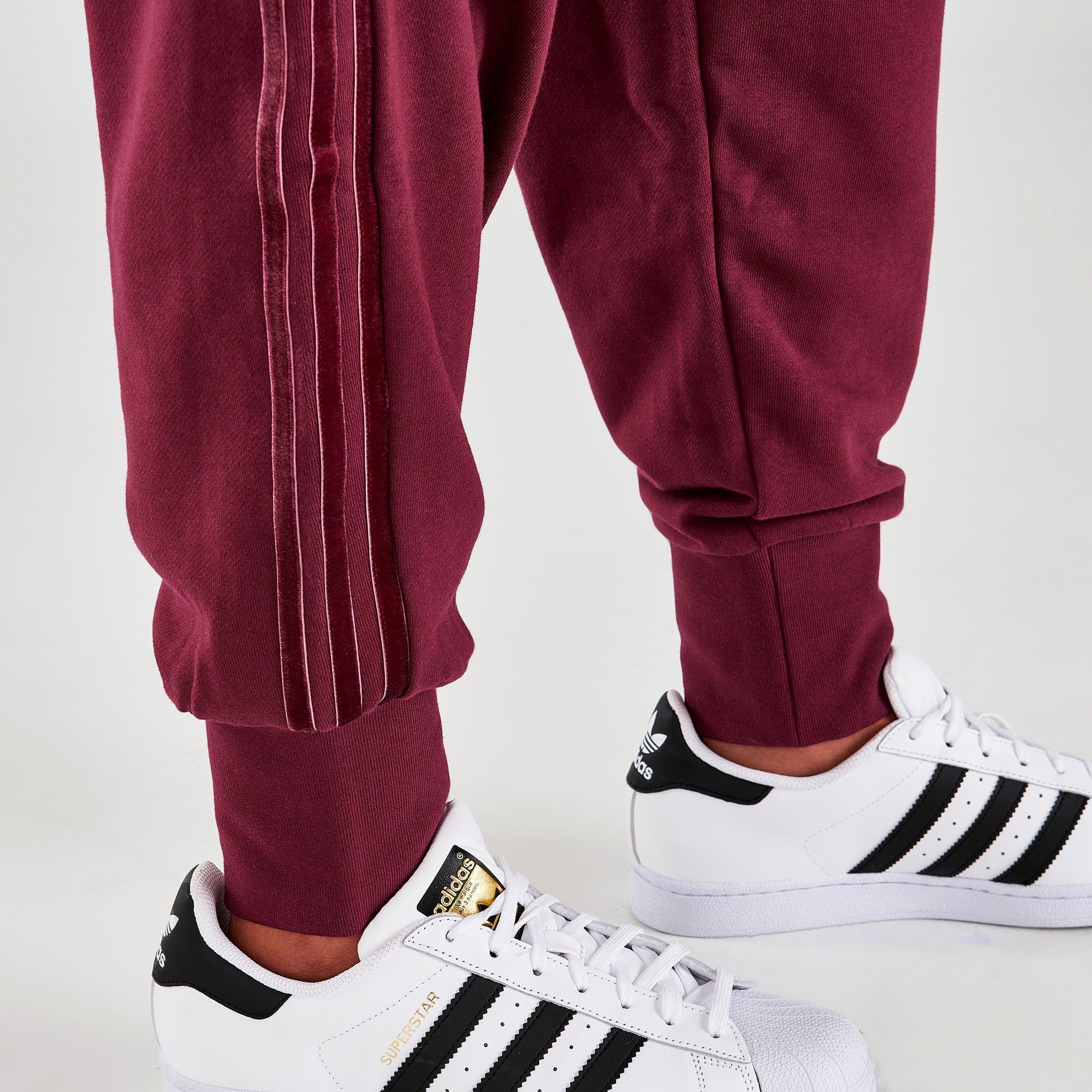 adidas trefoil cuffed pants