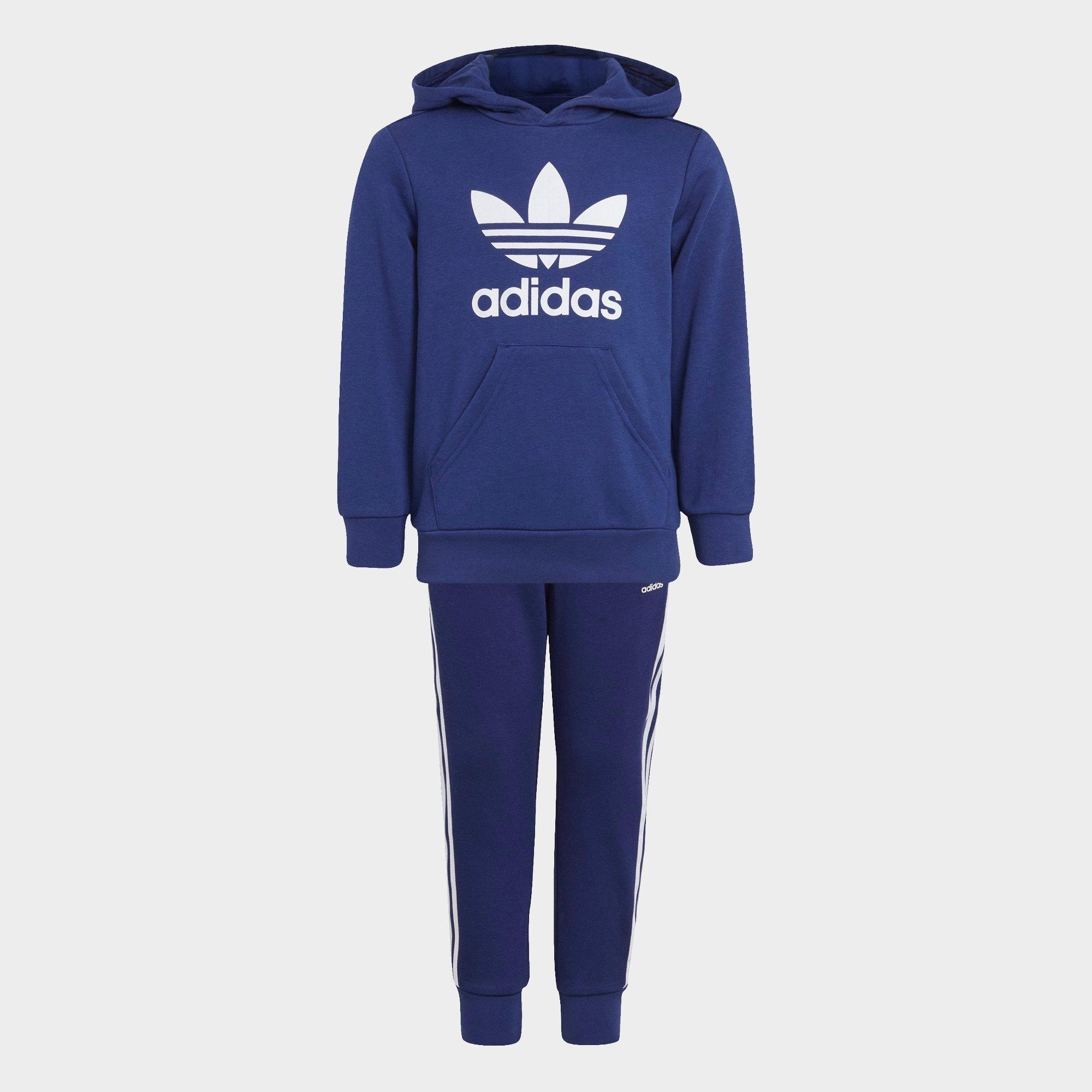 Kids Toddler adidas Originals Pullover Hoodie and Jogger Pants Set 7300.0 Sneaks.kg