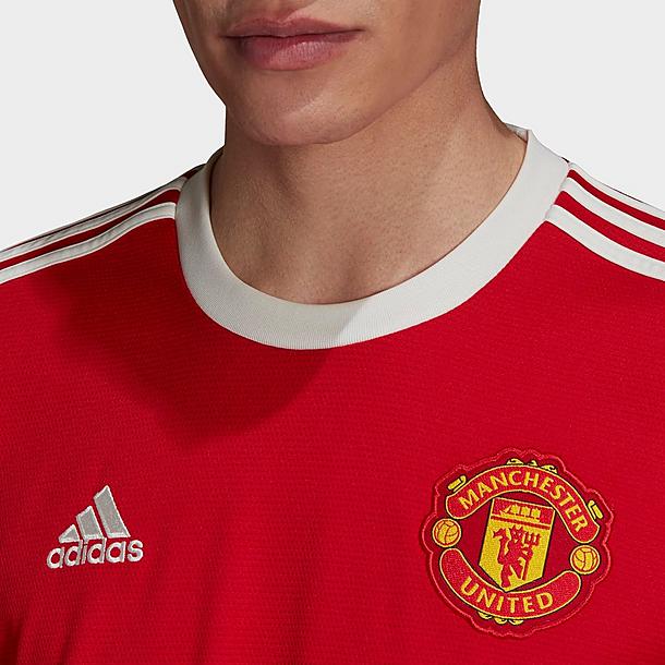 Men's adidas Manchester United 2021/22 Home Soccer Jersey Men's adidas Manchester United 2021/22 Home Soccer Jersey