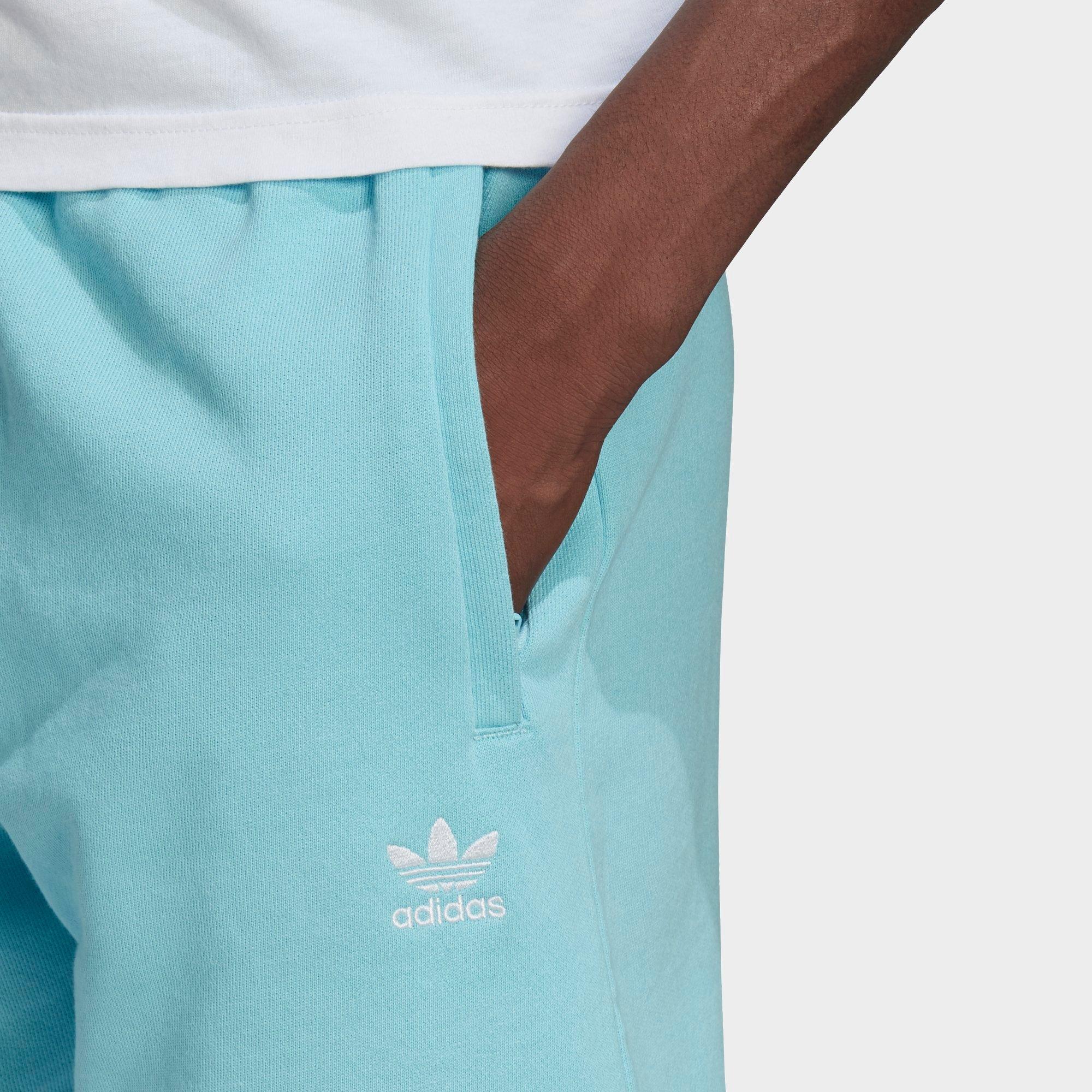 adidas teal shorts