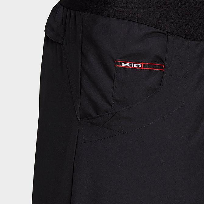On Model 6 view of Men's adidas Five Ten Felsblock Climbing Shorts in Black/Earth Click to zoom