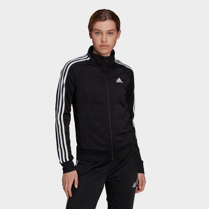 adidas Primegreen Essentials Linear Logo Track Suit Black