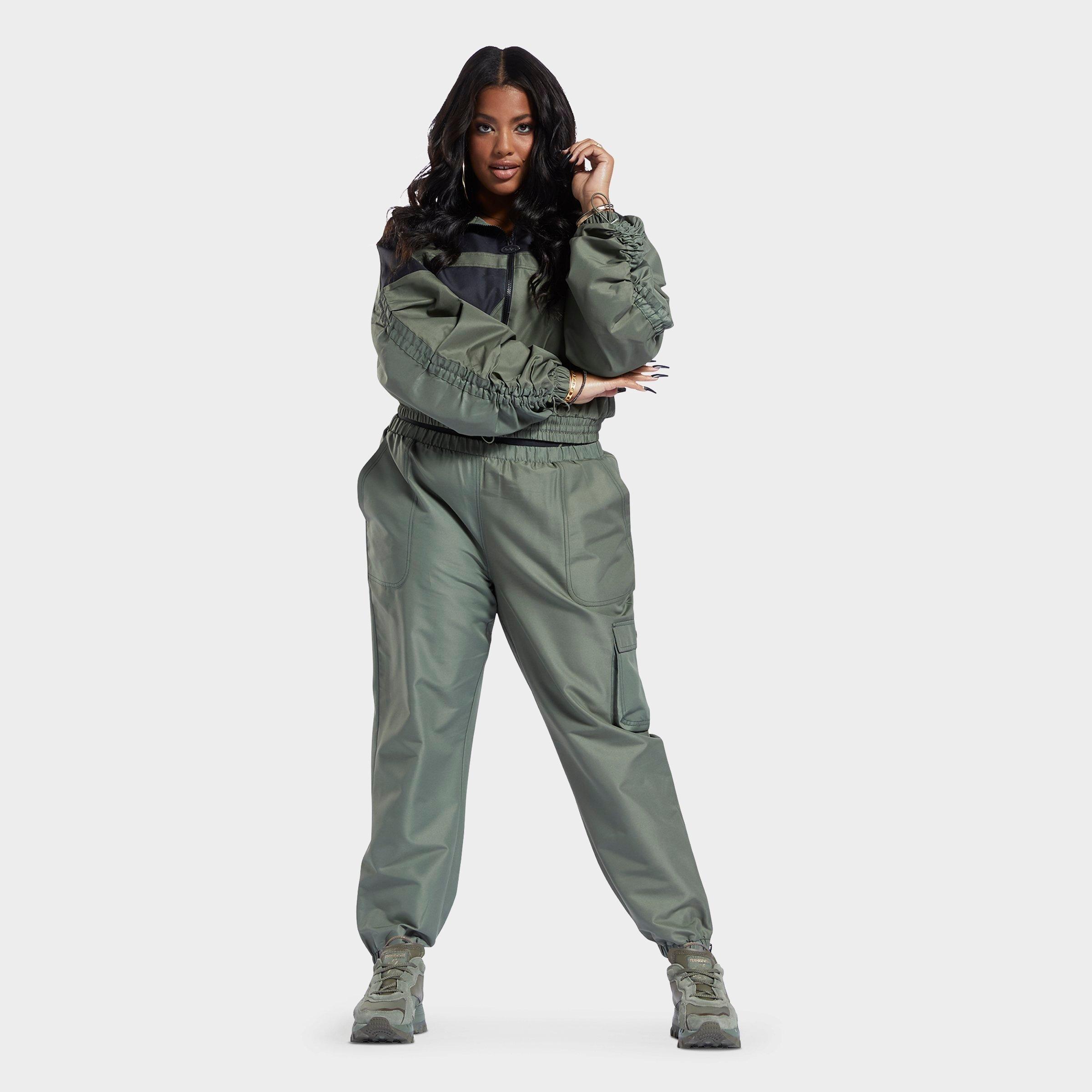 hunter green plus size pants