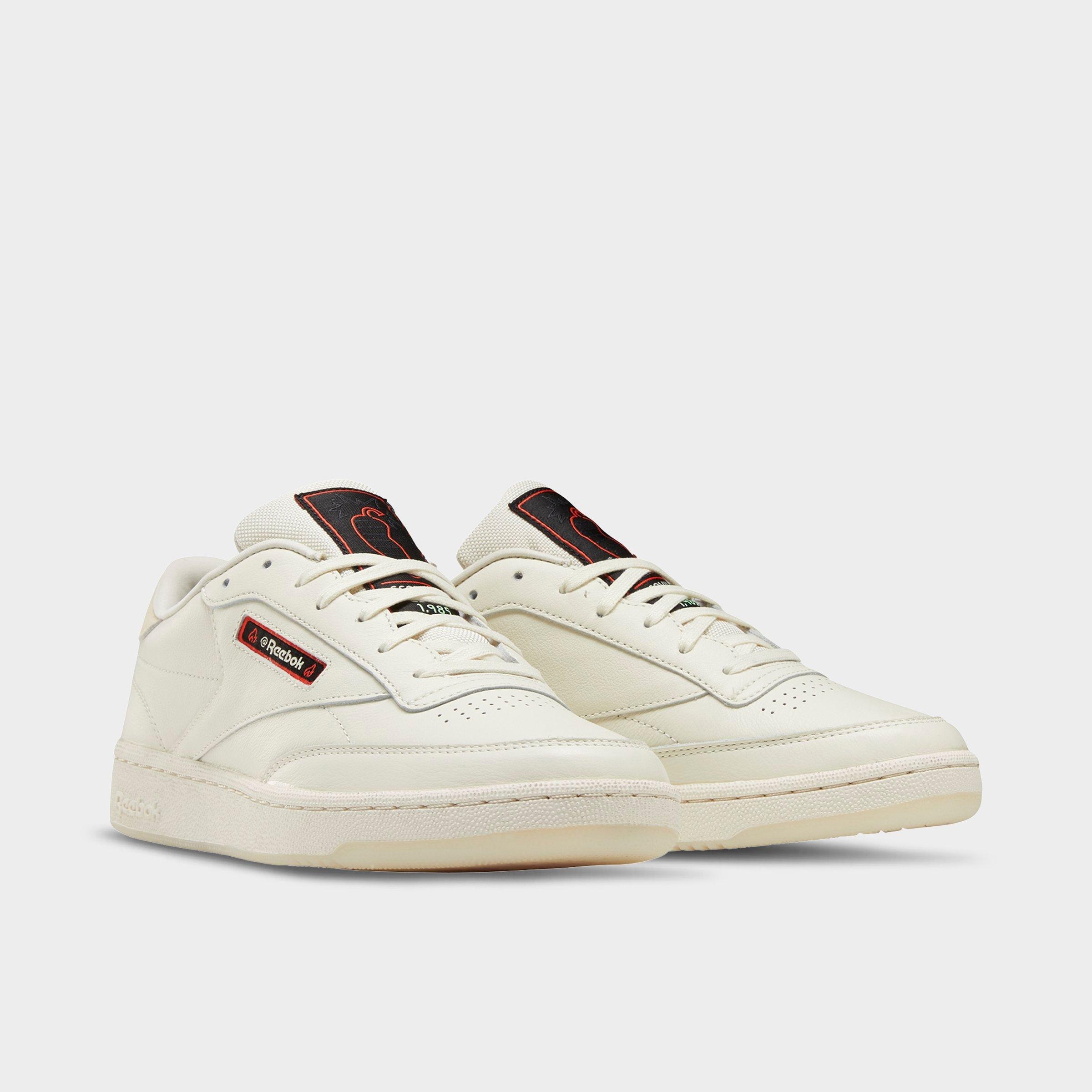 reebok club c 85 white sheer grey