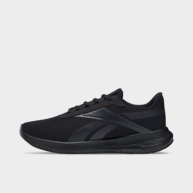 Right view of Women's Reebok Energen Plus Running Shoes in Core Black/Cold Grey/Core Black Click to zoom