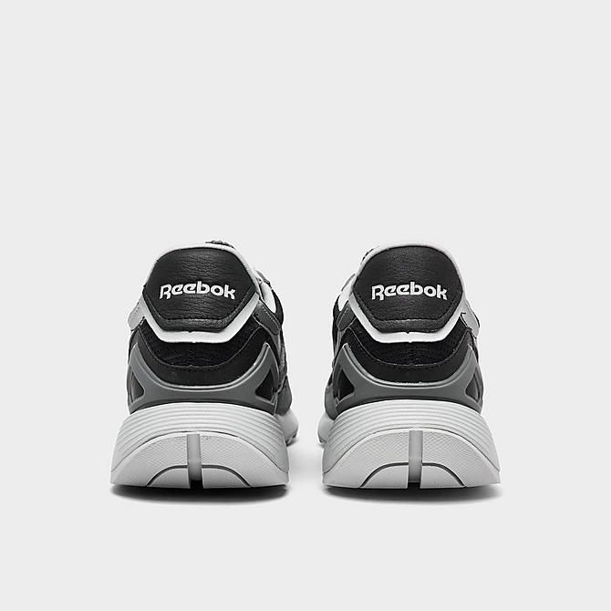 Left view of Men's Reebok Classic Leather Legacy AZ Casual Shoes in Cold Grey/Silver Metallic/Black Click to zoom