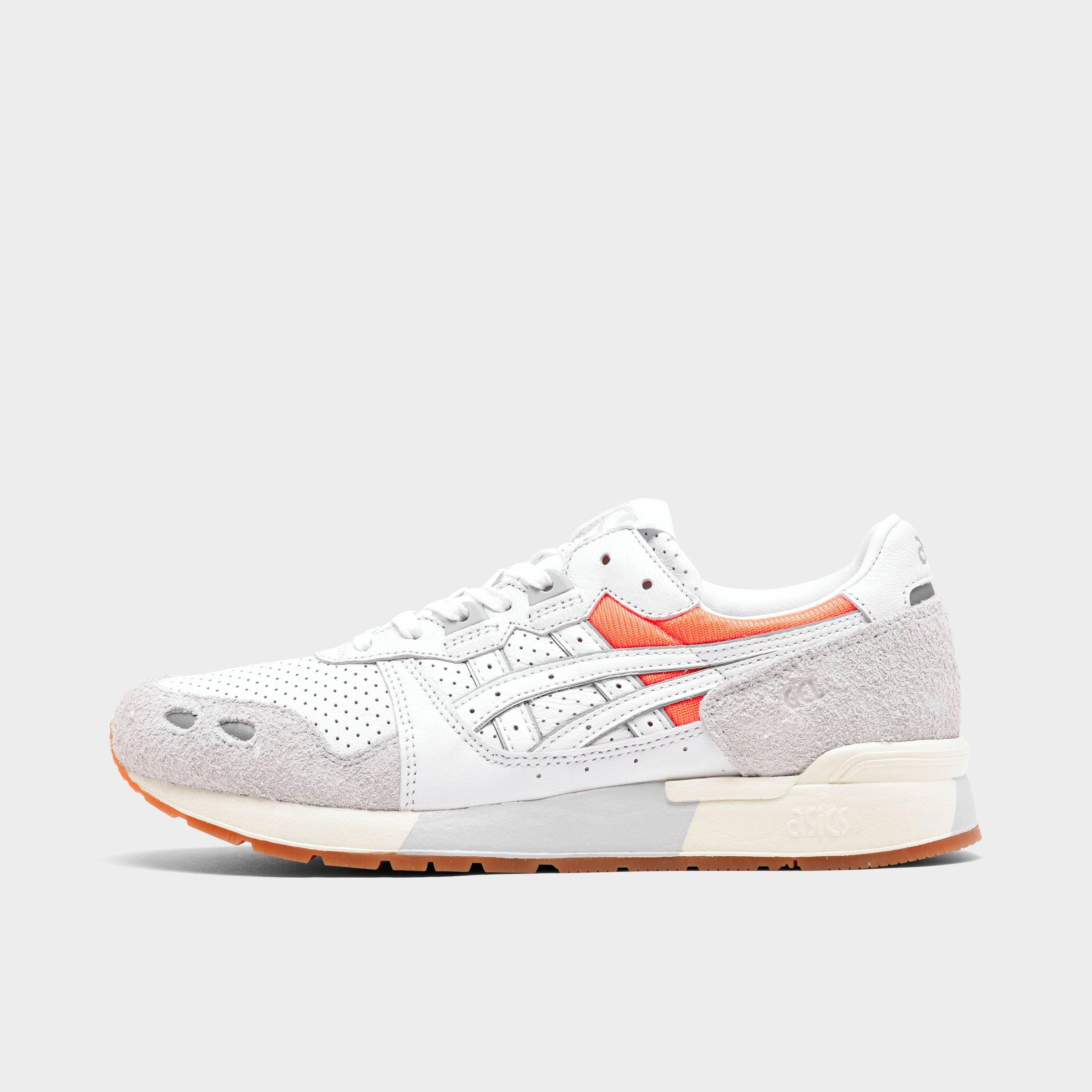 asics gel lyte white orange