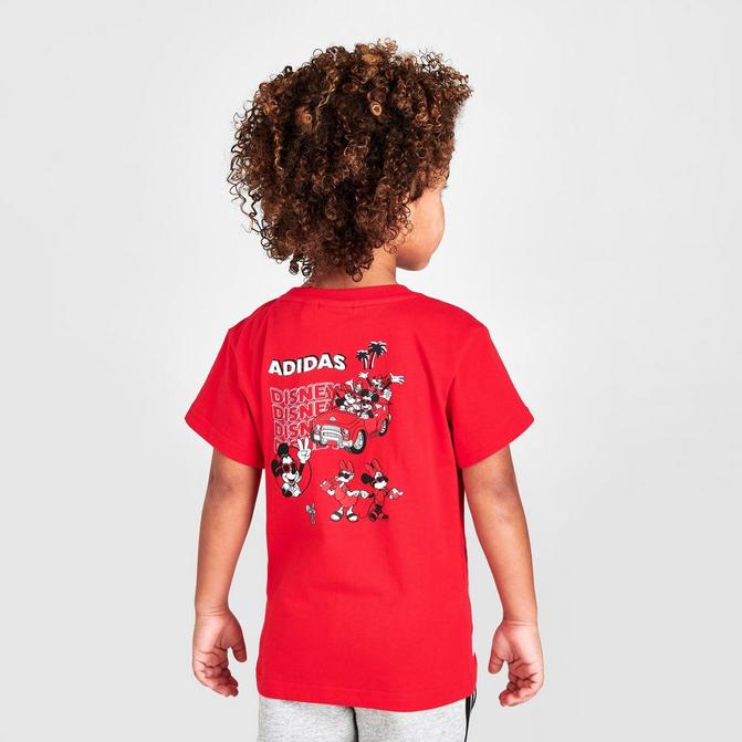 Little Kids Adidas Originals X Disney Mickey And Friends T Shirt Finish Line