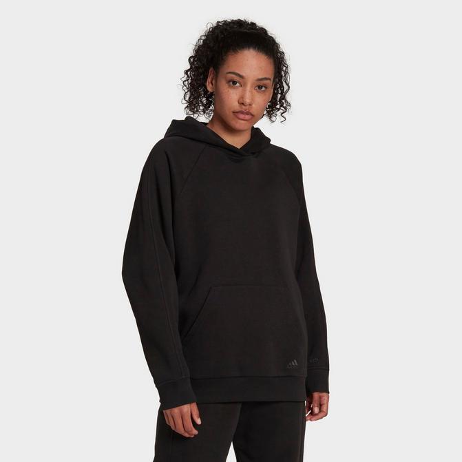 Women s adidas ALL SZN Fleece Boyfriend Hoodie