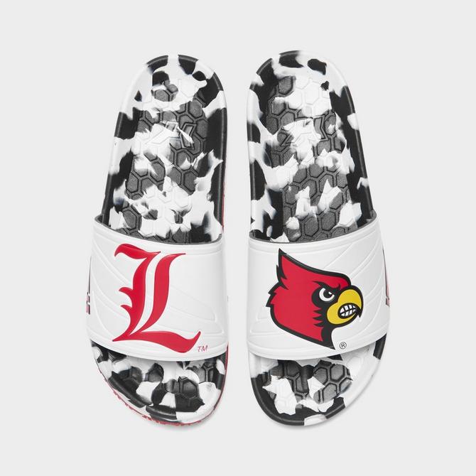 Men's Louisville Cardinals Knit Slide Slippers