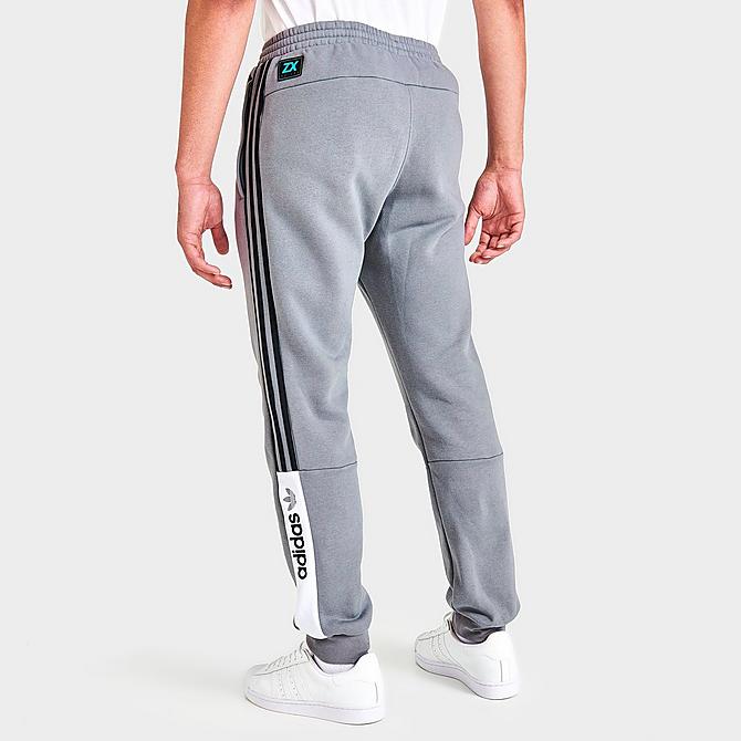 Back Right view of Men's adidas Nutasca Jogger Pants in Grey Click to zoom