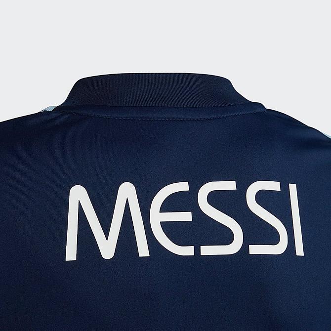 Back view of Kids' adidas Messi Tiro Number 10 Training Jersey in Night Indigo Click to zoom