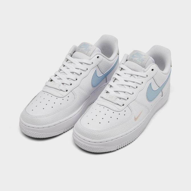 Nike air force 1 blue and white womens hotsell