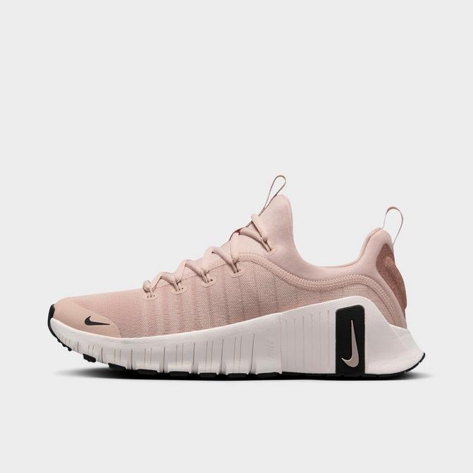 Right view of Women's Nike Free Metcon 6 Premium Training Shoes in Pink Oxford/Black/Light Soft Pink Click to zoom