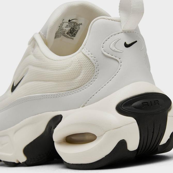 Front view of Women's Nike Air Max Portal Casual Shoes in Summit White/Black/Sail Click to zoom