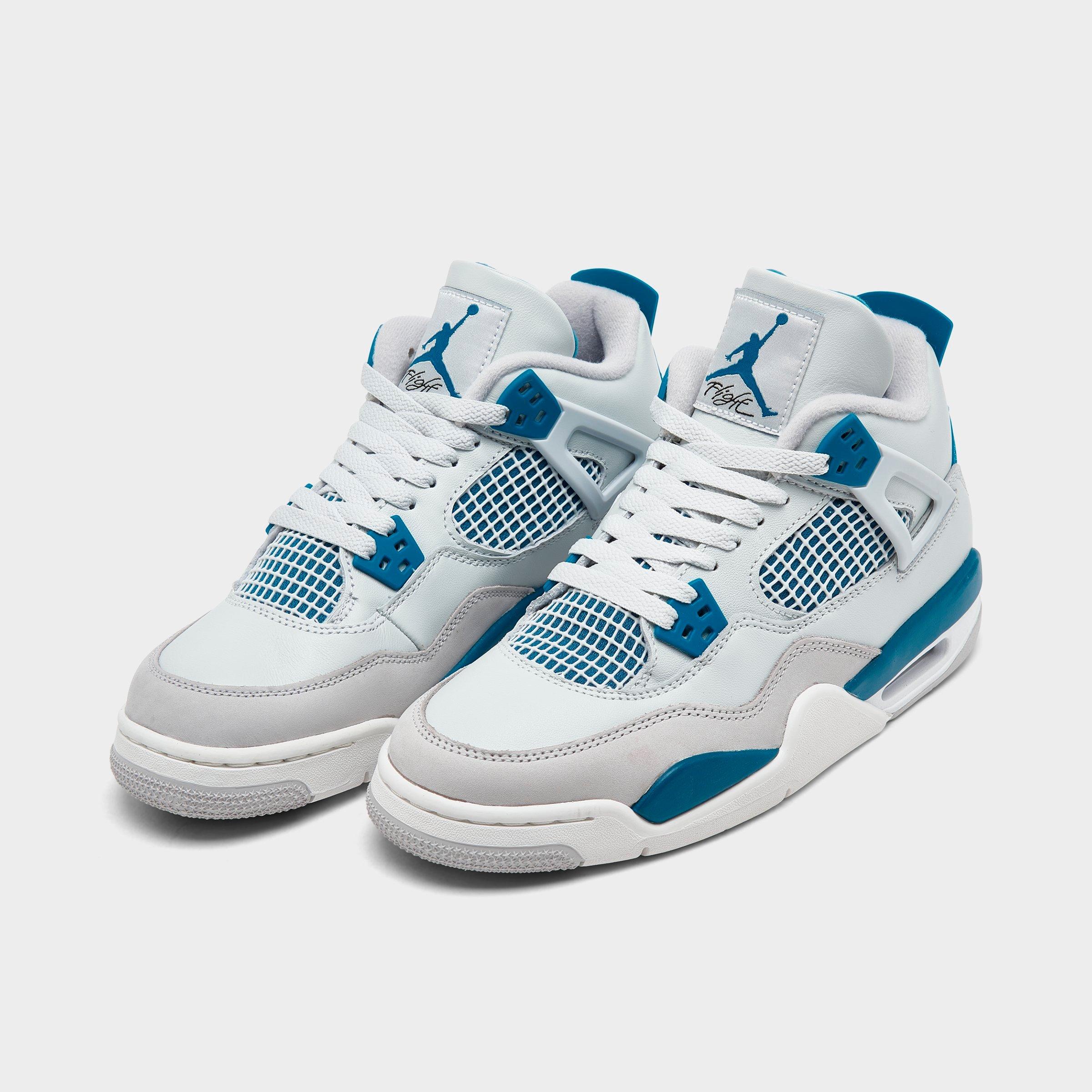 Big Kids' Air Jordan Retro 4 Basketball Shoes | Finish Line