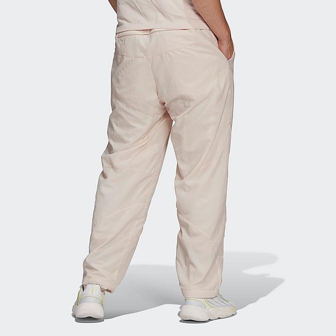 Front Three Quarter view of Men's adidas Originals 4D Cush Pants in Wonder White Click to zoom