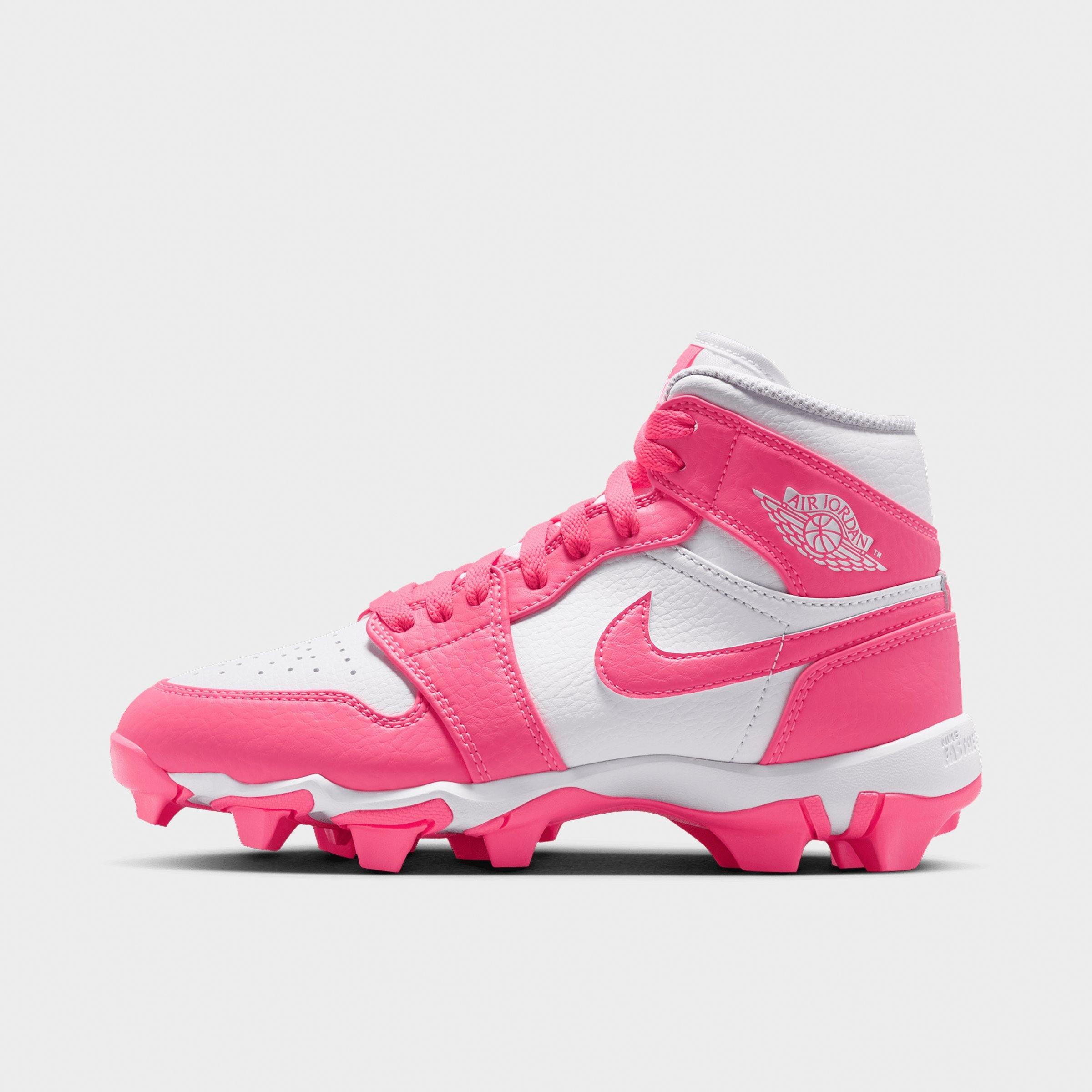Big Kids' Air Jordan Retro 1 Mid Cleats | Finish Line