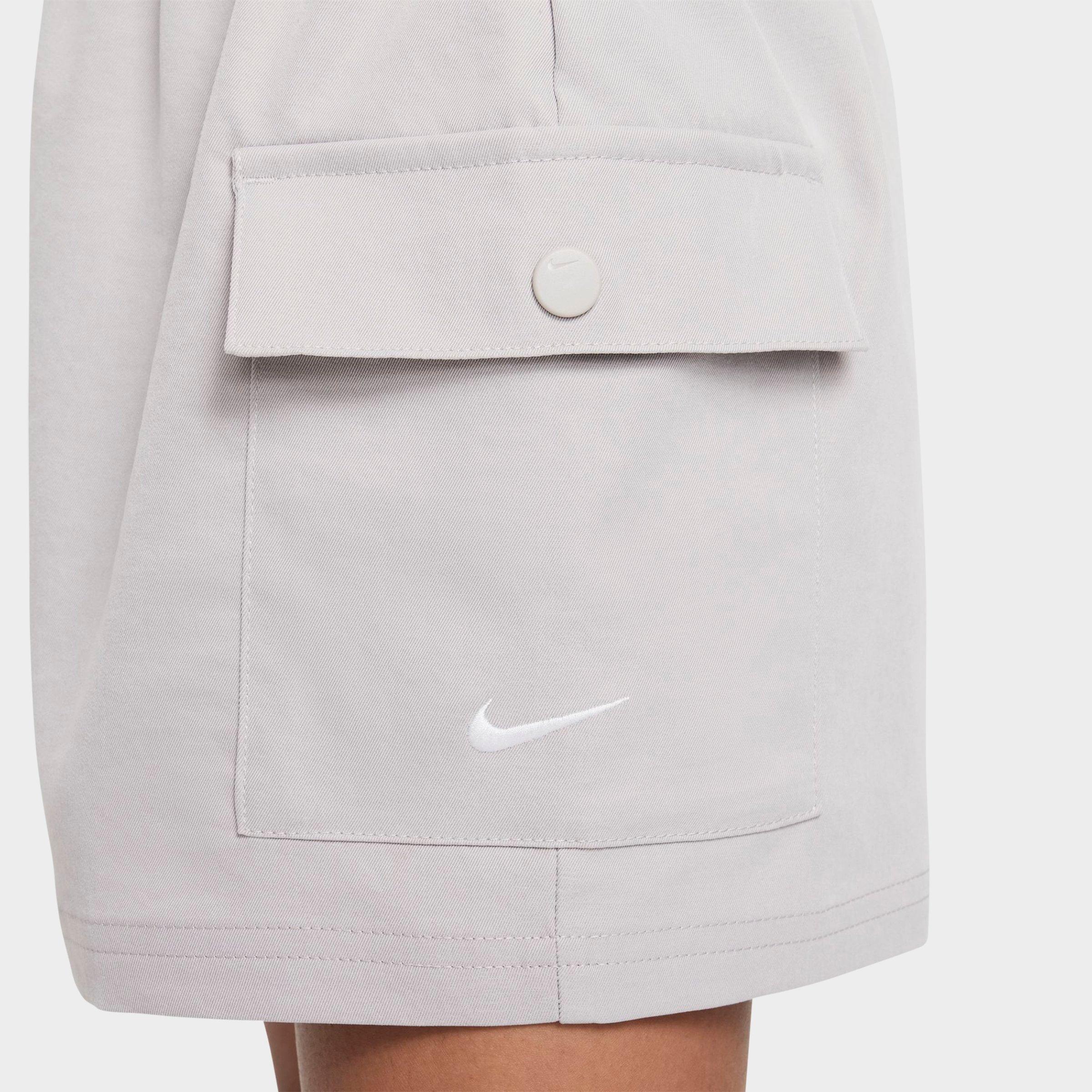 Girls' Big Kids' Nike Sportswear Woven Cargo Shorts