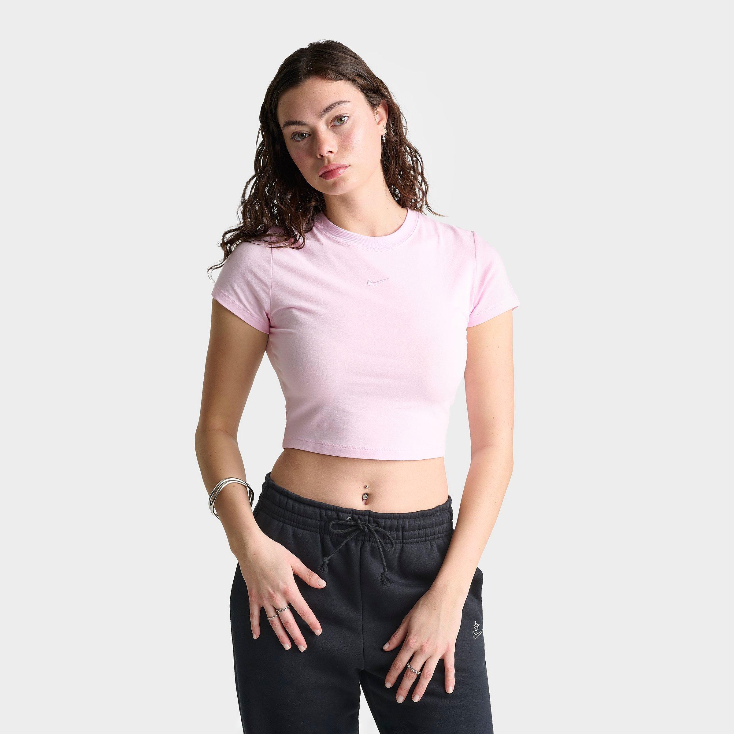 Women's Nike Sportswear Chill Knit Cropped T-Shirt | Finish Line