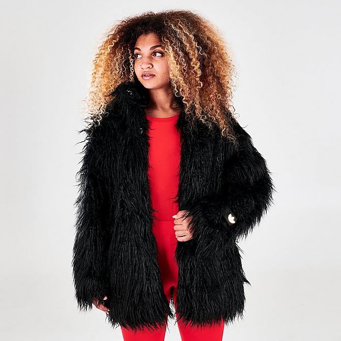 Women's adidas Originals Faux Fur Jacket | Finish Line