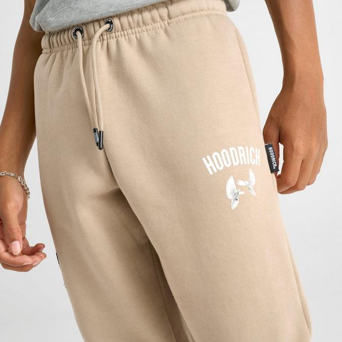 [angle] view of Kids' Hoodrich Flight Dove Jogger Pants in Oxford Tan Click to zoom
